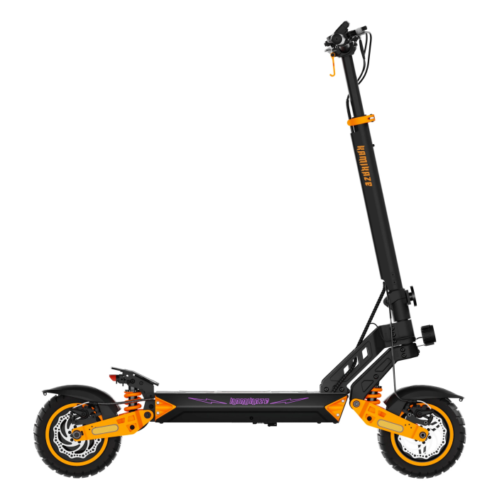 Hulajnoga elektryczna Kamikaze K1 Plus, silnik 1000 W, bateria 48 V 20 Ah, zasięg do 80 km, koła 10 cali