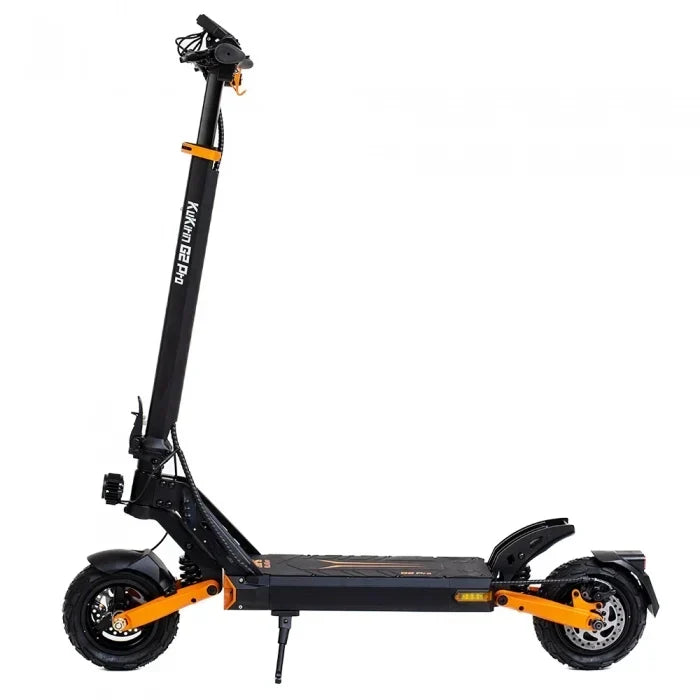 Hulajnoga elektryczna KuKirin G2 PRO Wersja Ulepszona 2024 - Silnik 600W 15.6Ah Opony 9 Cali 45km/h – Czarna Pomarańczowa