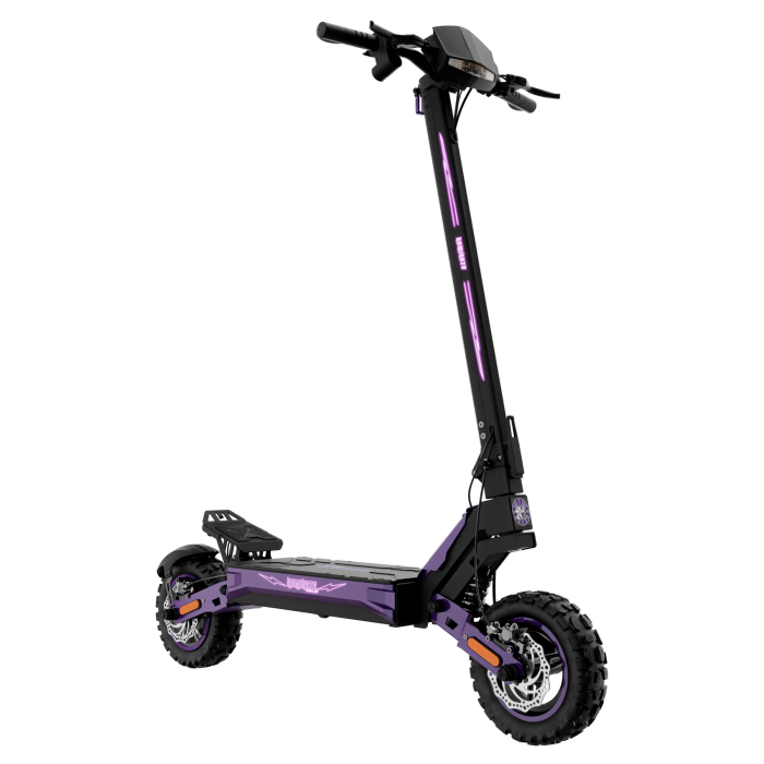 Pojazd elektryczny Kamikaze K1 Ninja (2026), silnik 1000 W, bateria 60 V 20 Ah, zasięg do 60 km, koła 10 cali