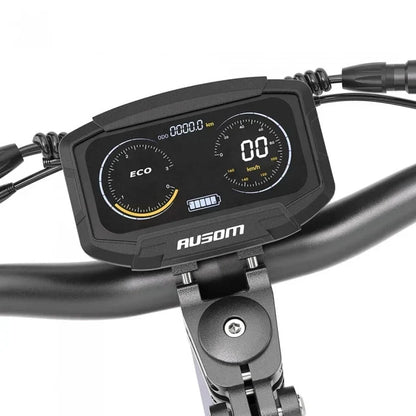 Składana hulajnoga elektryczna Ausom F1 Max, silnik 2*1400W, bateria 60V 20,8Ah, opony 10x3,0 cali, maks. prędkość 72 km/h