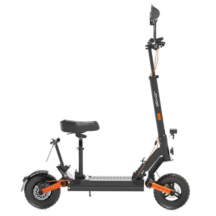 Składana hulajnoga elektryczna JOYOR S8E, silnik 800W, bateria 48V 26AH, opony 10-calowe, 45km/h, 80km, wyświetlacz NFC - Czarny